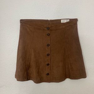 Brown skirt